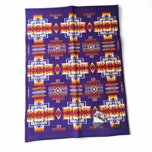 Pendleton wool Chief Joseph baby blanket NWT 32x44